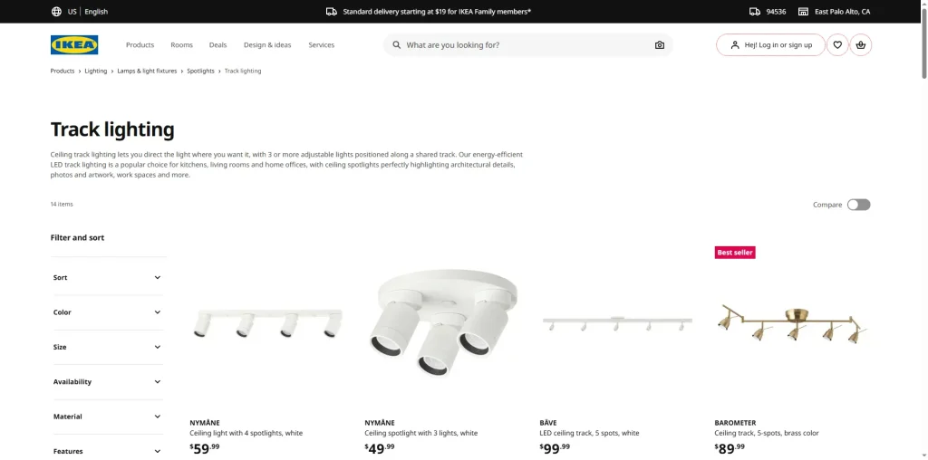 Ikea Track Lighting