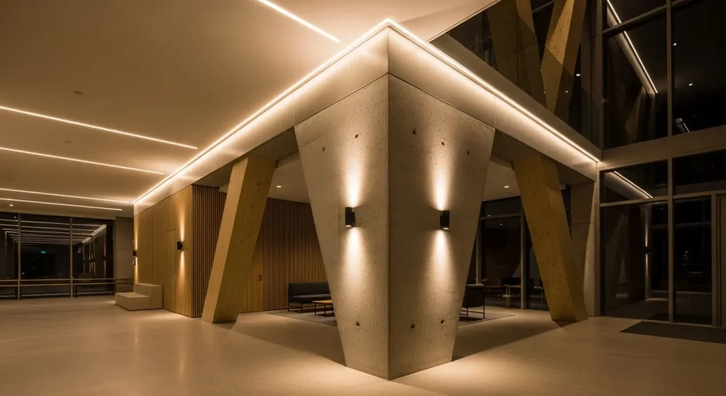 Modern European Architectural Lighting Style