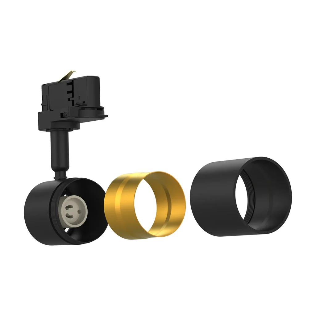 xhlux lighting ofrece soluciones SDK para carcasas de focos de riel GU10.